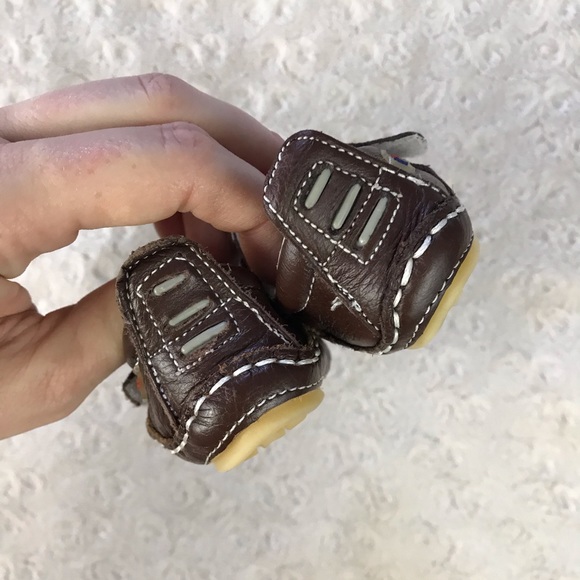 Riley Roos Baby Shoes Brown 3-6 Months - Picture 4 of 7